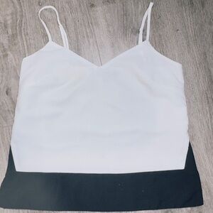 Banana Republic White Camisole Tank Top
